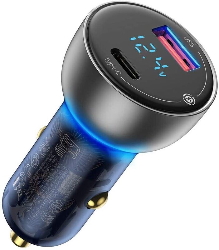 Baseus 65W, USB-C Car Charger