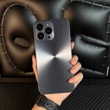 CD Pattern Matte iPhone Case Comes with HD Lens Film [Logo Optional], Color: Black, Model: iPhone 14 Pro Max