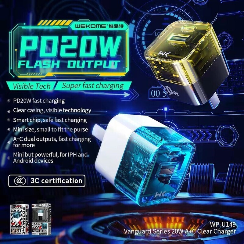 Cool Mini Fast Chargers PD20W  &amp; 33W