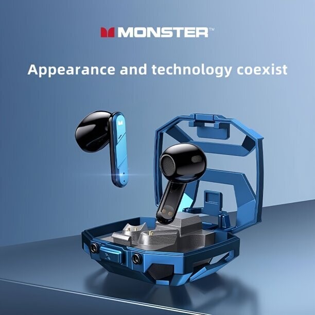 Monster XKT09 TWS Wireless Headphones Ultra Long Standby.