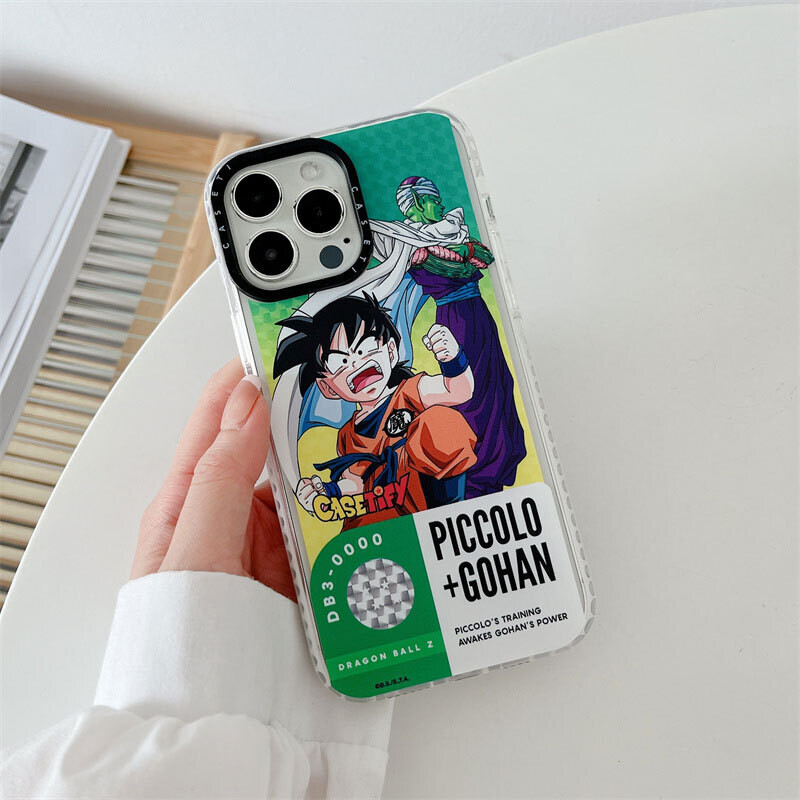Dragon Ball Monkey King iPhone Case, Color: Little Wukong Piccolo, Model: iPhone 14 Pro Max