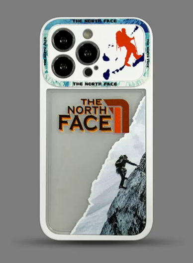 Super cool climbing design iPhone Case, Models: Iphone14 pro max, Color: White