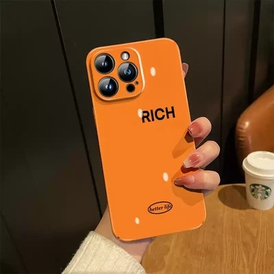 Simple High-end  Half &amp; Full Pack iPhone Case