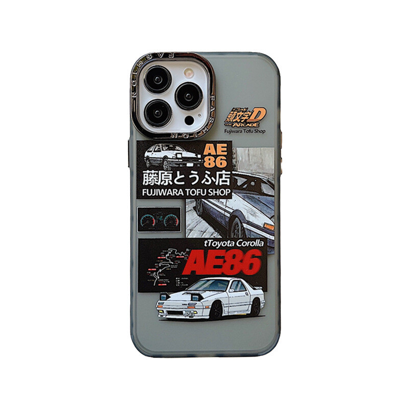 Tide Brand Anime AE86 &amp; Slam Dunk iPhone Case, Model: iPhone 14 pro max, Color: AE86