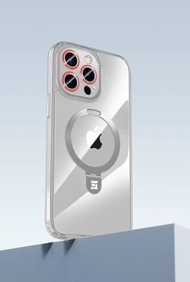 Upgraded Magnetic Ring Skin-Friendly iPhone Case