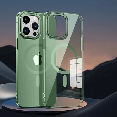 HD Transparent Hard Shell MagSafe iPhone Case