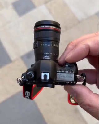 1/6 scale digital camera slr camera set toy [Not Real Camera]