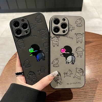 Laser Japanese Cartoon Anime Cute Spoof Funny Fart Fun iPhone Case