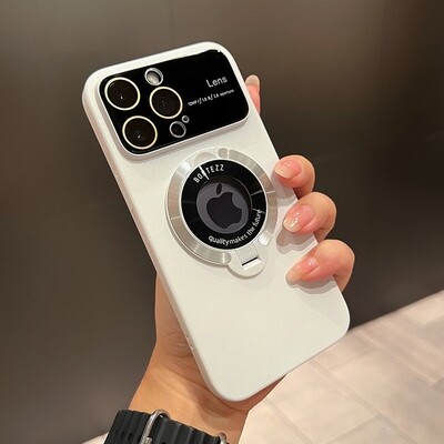 Dew Label MagSafe Bracket Goggles Large Window With Lens Film Pro Matte All-inclusive iPhone Case