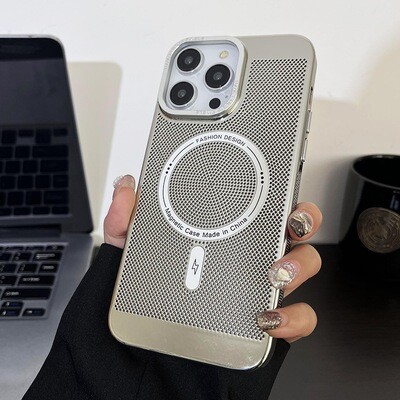 Heat Dissipation Magnetic Suction Anti-fall Protection iPhone Case