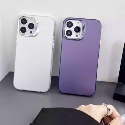 Electroplating matte anti-fall anti-fingerprint iPhone Case