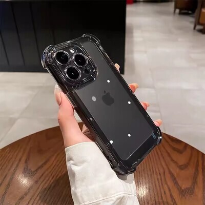 Electroplated Four-corner Airbag With Lens Film iPhone Case