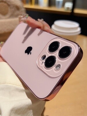 Electroplated Matte With Hollow Lens  iPhone Case