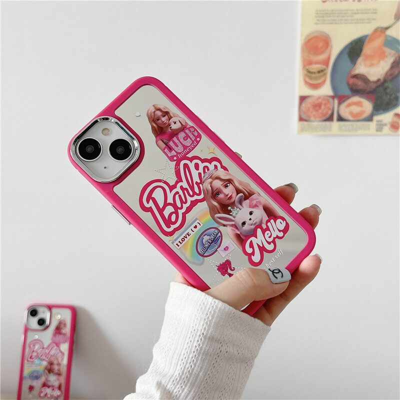 Barbie Princess Cartoon Anti-fall iPhone Case, Color: Single shell, Model: 12pro