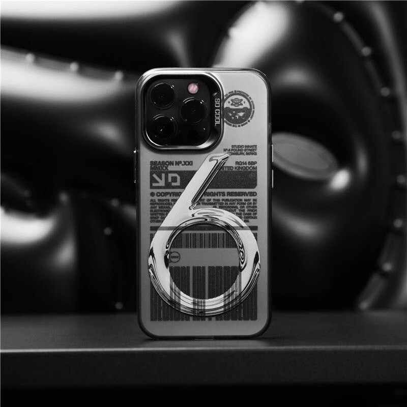 Trendy Numbers High-end Sense Protective Case iPhone Case, Applicable models: Apple 13, Color: Colorful silver-black-cy212 6