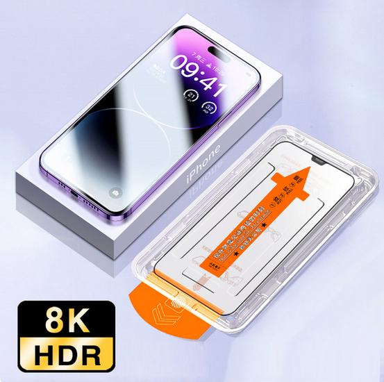 Dust-free Tempered  Screen Protector for iPhone