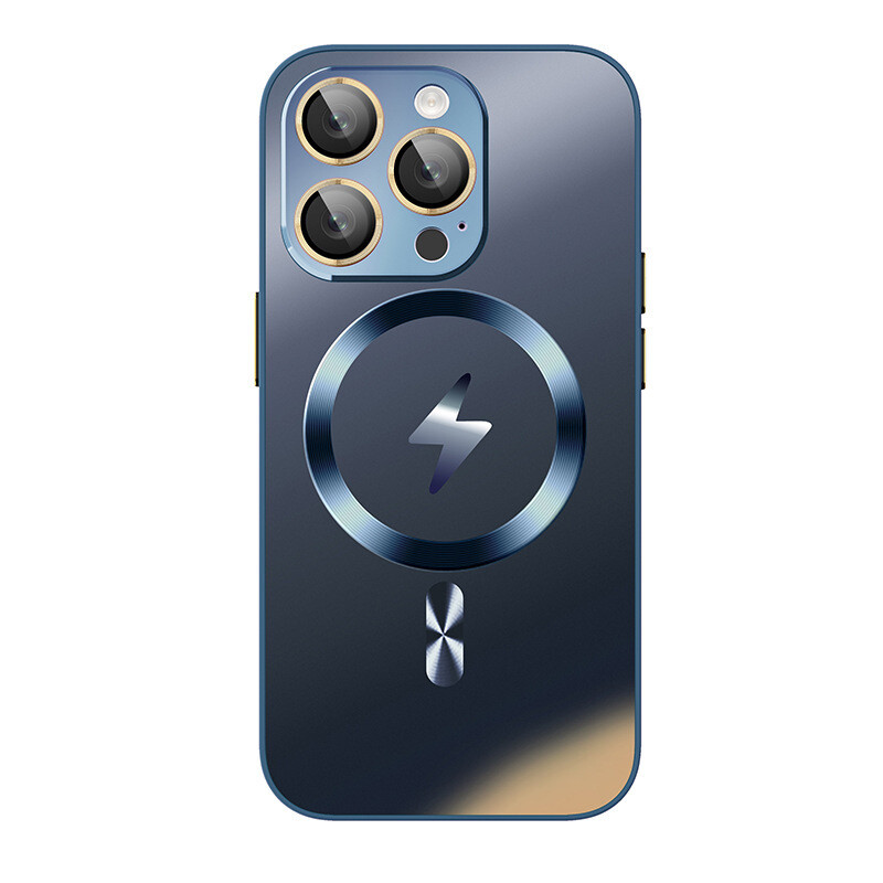 AG Nano Frosted Magnetic All-inclusive Soft Anti-fall iPhone Case