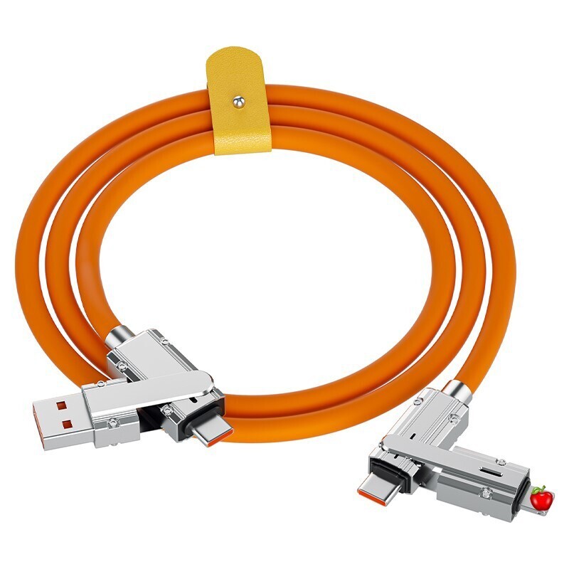 120W Fast Charging Multi functional Fast Charging One-for-four Type-c Data Cable for Mobile Phone