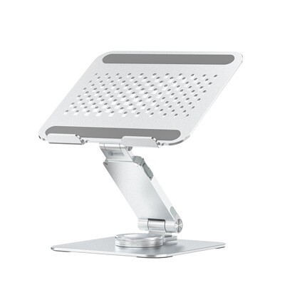360-degree Rotatable Aluminum Alloy Laptop Stand Suitable For Apple Heat Dissipation Bottom Heightening Computer Stand