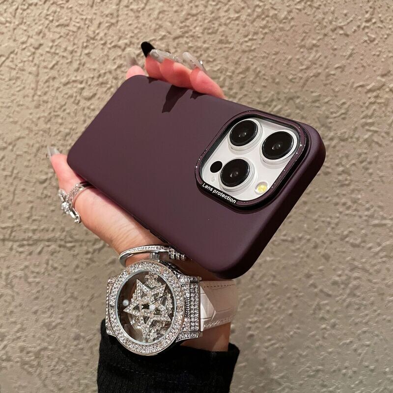 Crystal frosted Anti-fall Protective iPhone Case