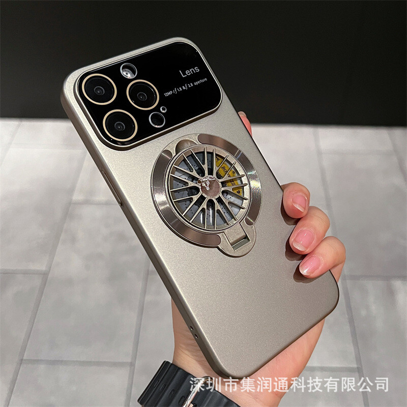 Rotating Gyro Decompression Bracket Large Window Goggles iPhone Case