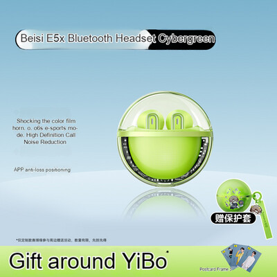 E5X Bluetooth Headset Wireless High Quality Long Battery Life Transparent Call Noise Reduction