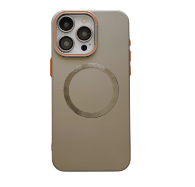 Titanium gray Protective With Lens Bracket Anti-fall iPhone Case