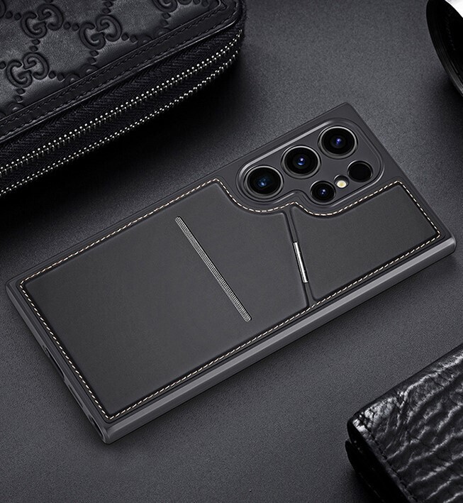 Samsung Mobile Phone Case 3-in-1 Dual Card Magnetic Holder