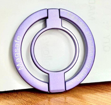 Magsafe Magnetic Mobile Phone Ring Bracket., Color: Purple