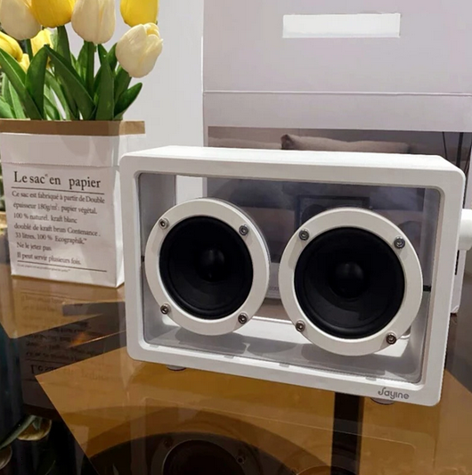 New Bluetooth Speaker, High-power Bass Transparent.
