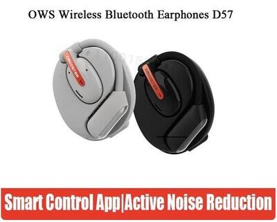 DMooster OWS Wireless Bluetooth Earphone Smart Control App Active Noise Reduction Headphones D57 Sports Outdoor Music Headset