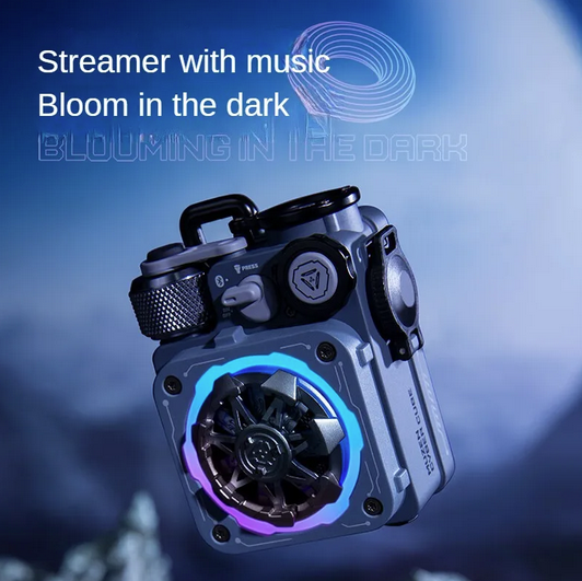 XOG Mechanical Light Field Cube Wireless Bluetooth Cyber Style Collection Fingertip Gyro Speaker