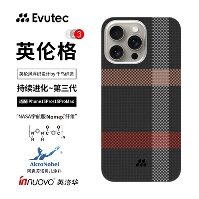 Evutec Third Generation British Kevlar Ultra-thin External Magnetic Half-pack iPhone Case