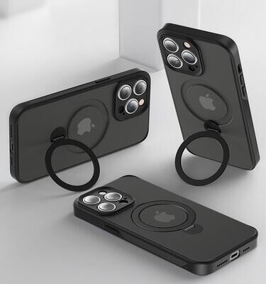 360 Degree Rotating Bracket Magnetic iPhone Case