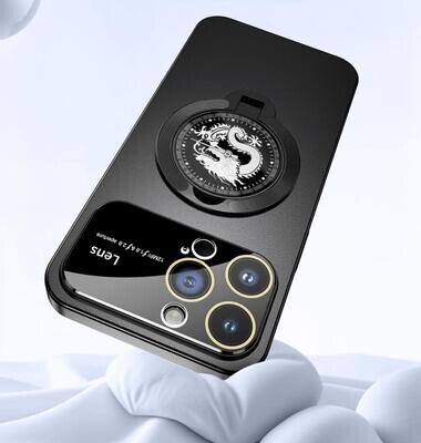 Year Of The Dragon Limited Magnetic Bracket Large Window iPhone Case