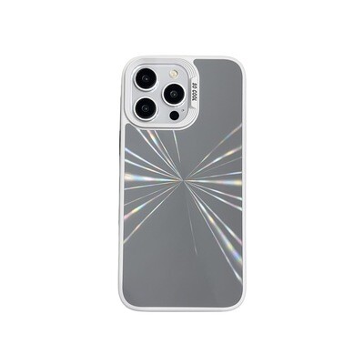 Two-color Aurora CD Pattern iPhone Case
