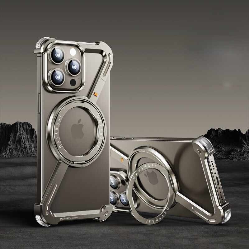 Frameless Metal Z Case, Color Classification: iPhone 15 Pro Max Original Color