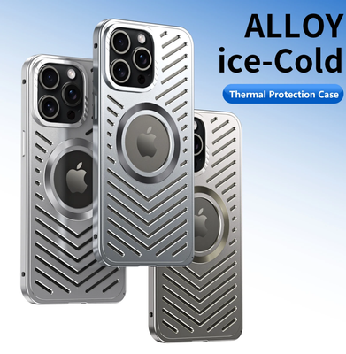 Magnetic Metal Heat Dissipation iPhone Case