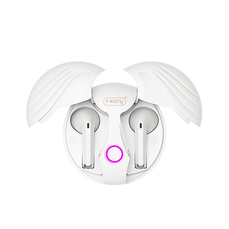 E-sports TWS Real Wireless Bluetooth Headset Bluetooth Noise Reduction, Color: White
