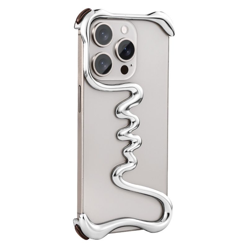 Metal Frameless Dissipation Hollow iPhone Case