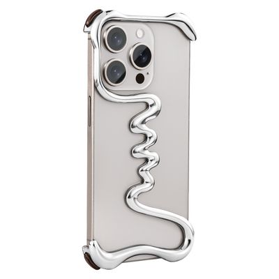Metal Frameless Dissipation Hollow iPhone Case