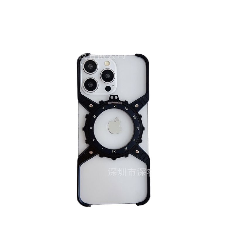 Metal Hollow Magnetic iPhone Case