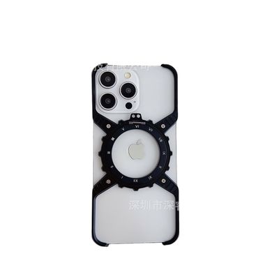 Metal Hollow Magnetic iPhone Case