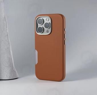 Luxury Leather MagSafe iPhone case