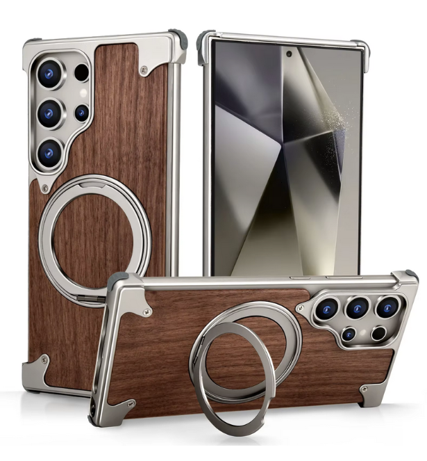 Solid Wood Phone Case for Samsung Galaxy S24 Ultra