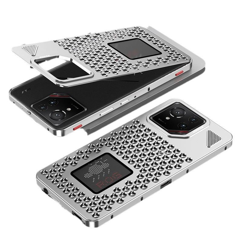 Luxury Metal Cooling Hollow Aluminum Phone Case For ROG Phone