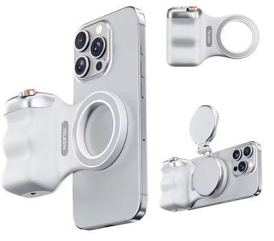 Magsafe Magnetic Auction Camera Bluetooth Remote Control Mobile Phone Camera Handle Zoom Vlog Artifact