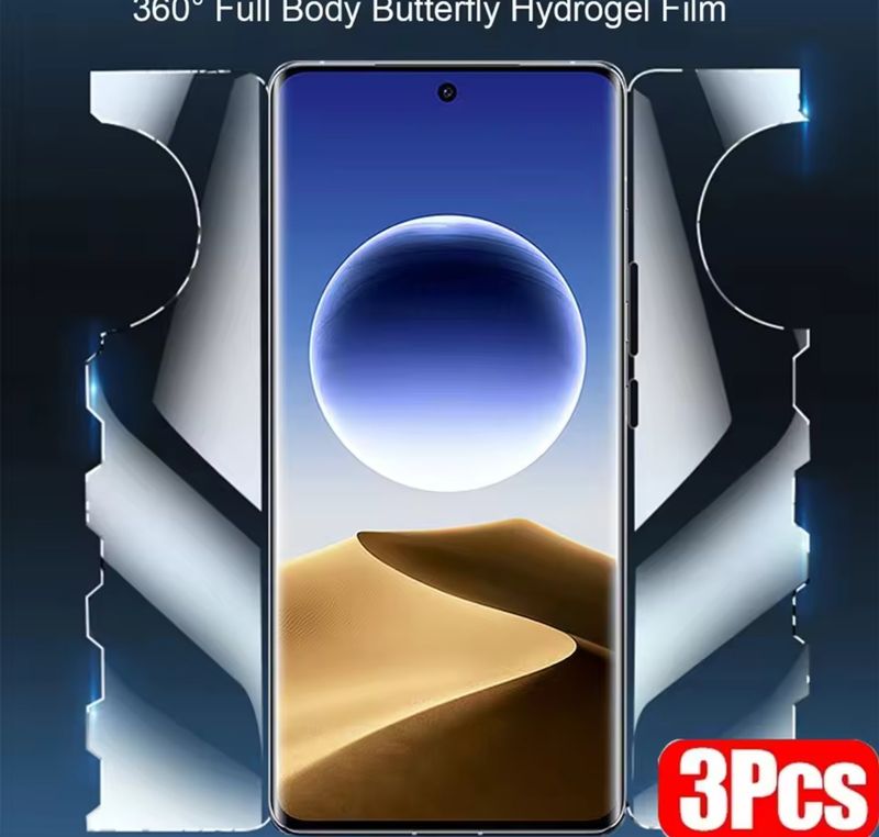 3PCS Butterfly Full Body Hydrogel Film Screen Protector For OPPO
