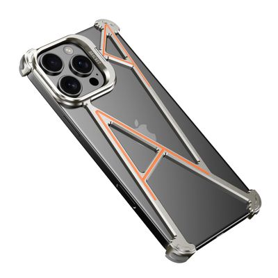 A-Shaped Metal Aluminum Frame Bumper iPhone Case