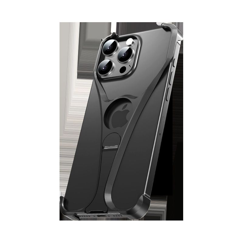 Bikini Hollow Heat Dissipation Case, Color: Black, Model: iPhone15
